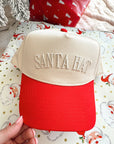 Santa Hat - Red Vintage Trucker Hat