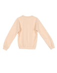 Lilou Cream Sweatshirt w Embroidery