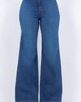 GJG Denim Harley Wide Leg Jean in Medium Wash