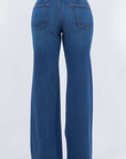 GJG Denim Harley Wide Leg Jean in Medium Wash