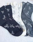 Lovely Bows Around Socks Set Of 3