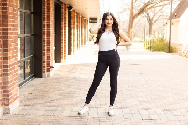 Julia Rose |Sleek Pocket Collection - FULL Length Leggings R2