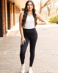 Julia Rose Sleek Pocket Collection - FULL Length Leggings