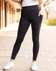 Julia Rose Sleek Pocket Collection - FULL Length Leggings