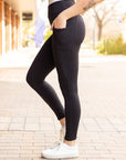 Julia Rose Sleek Pocket Collection - FULL Length Leggings