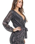 Women's Fashion Sequin Romper