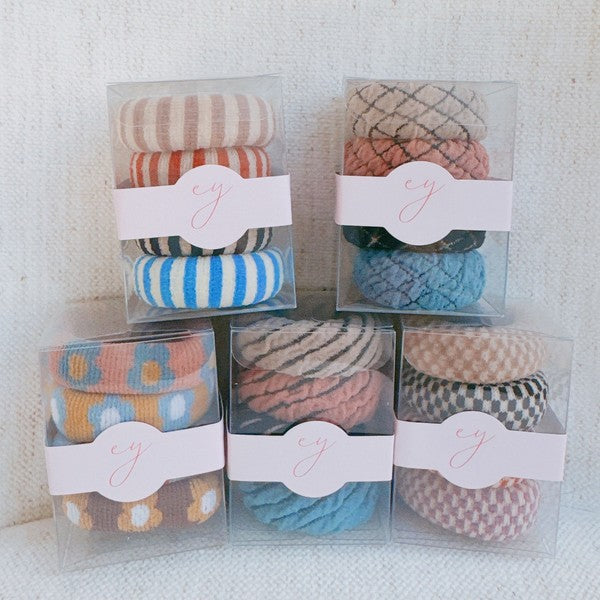 Donut Lovely Hair Ties Set Of 4