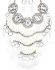 Crystal Statement Head Turner Necklace Set