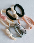 Tied In Bow Daily Hair Ties Set Of 4