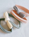 Tied In Bow Daily Hair Ties Set Of 4