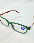 Paisley In Color Blue Light Reading Glasses