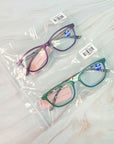 Paisley In Color Blue Light Reading Glasses