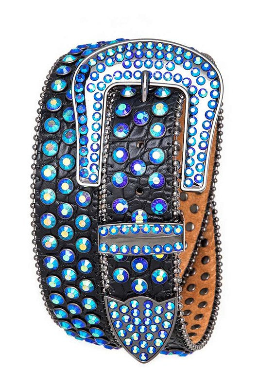 PLUS Crystal Statement Western Belt