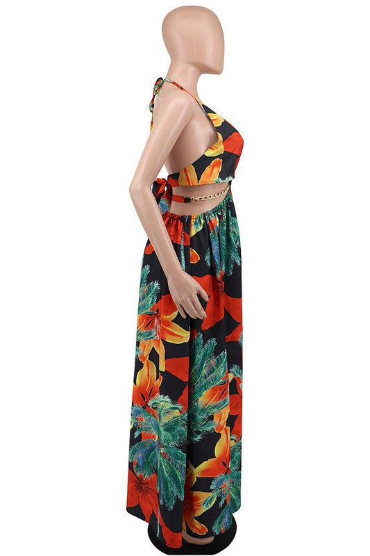 Women's Fashion Long Maxi Dress by Claude