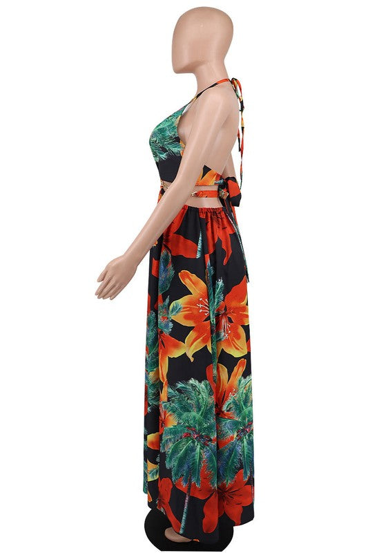 Women's Fashion Long Maxi Dress by Claude