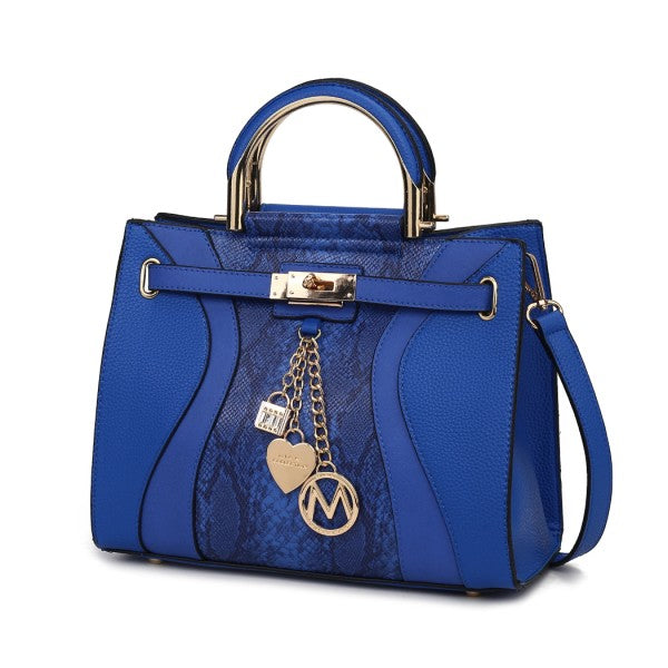 MKF Collection by Mia K | Cassia Vegan Leather Satchel Bag
