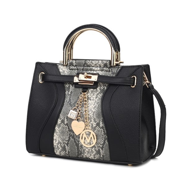 MKF Collection by Mia K | Cassia Vegan Leather Satchel Bag