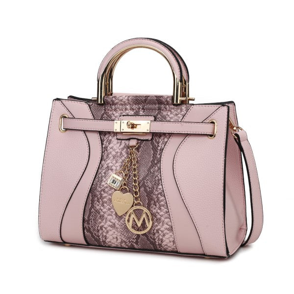 MKF Collection by Mia K | Cassia Vegan Leather Satchel Bag
