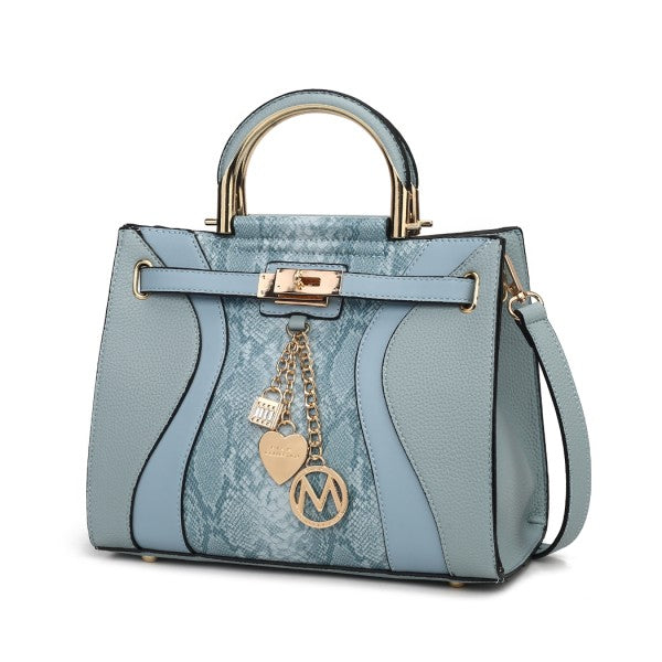 MKF Collection by Mia K | Cassia Vegan Leather Satchel Bag
