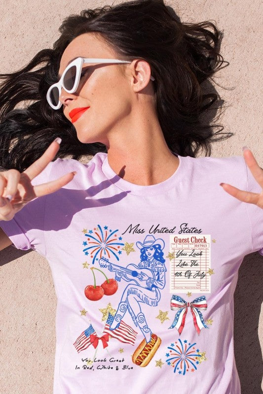 Western 4th Of July Graphic Tee