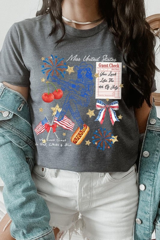 Western 4th Of July Graphic Tee