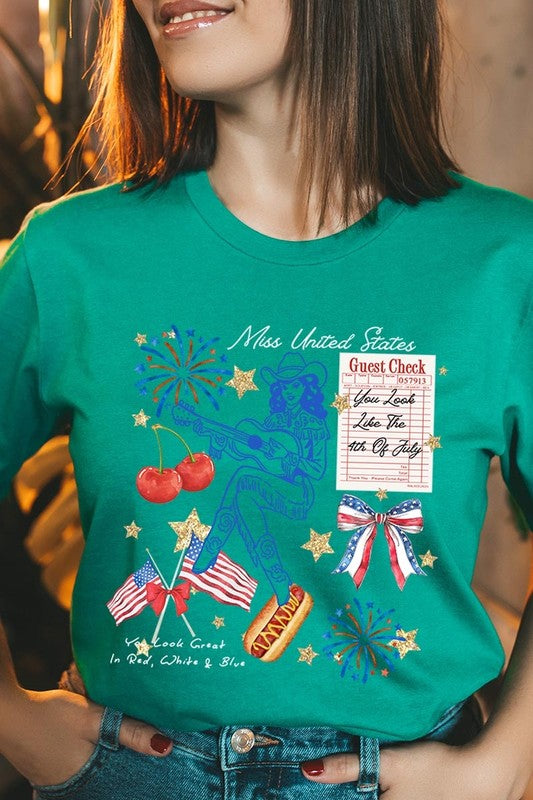 Western 4th Of July Graphic Tee