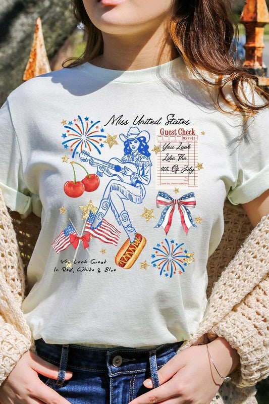 Western 4th Of July Graphic Tee