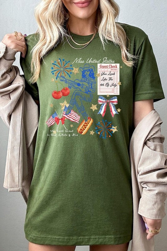 Western 4th Of July Graphic Tee