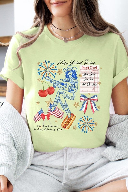 Western 4th Of July Graphic Tee