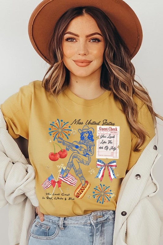 Western 4th Of July Graphic Tee