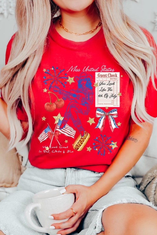 Western 4th Of July Graphic Tee