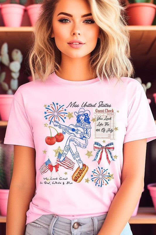Western 4th Of July Graphic Tee