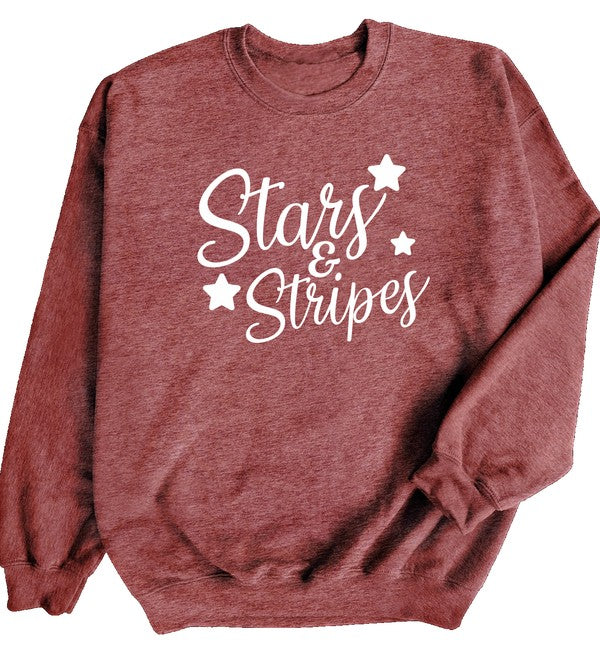 Stars N Stripes Crewneck Sweatshirt