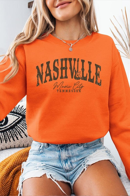 Nashville Music City Graphic Sweatshirt