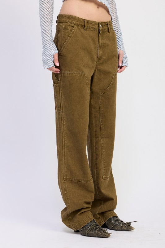 Emory Park | Corduroy Straight Leg Pants