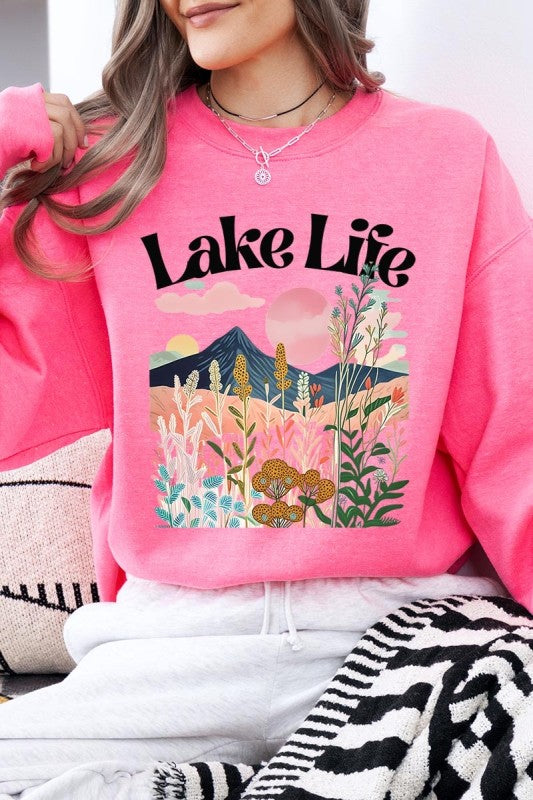 Lake Life Graphic Sweatshirt