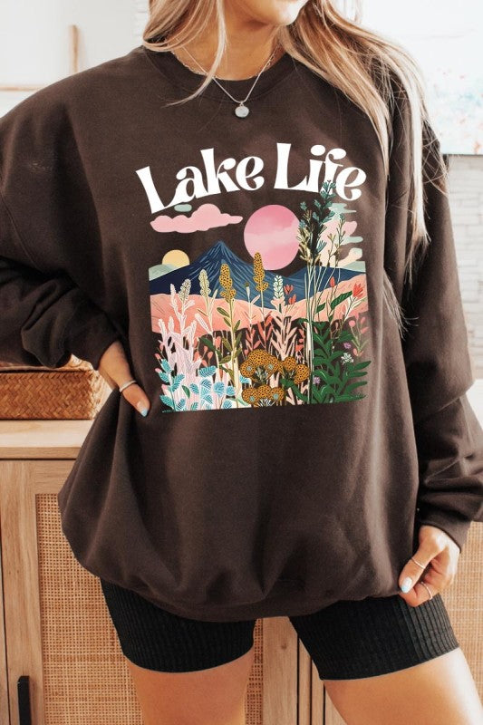 Lake Life Graphic Sweatshirt