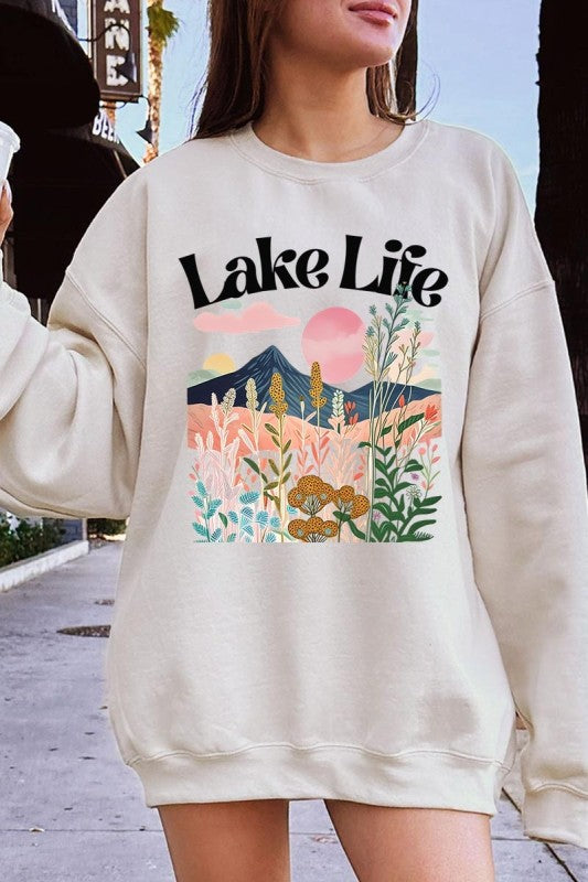 Lake Life Graphic Sweatshirt