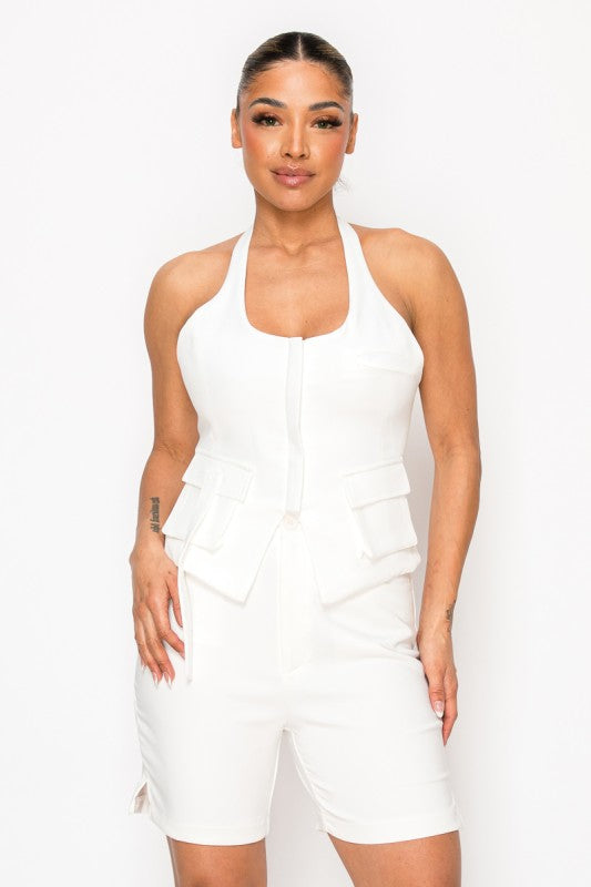 Golf Straight Dressy Bermuda Shorts