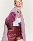 Jade by Jane Colorblock Sherpa Jacket