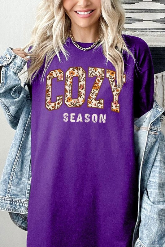 Cozy Season Graphic Heavy Cotton Tee