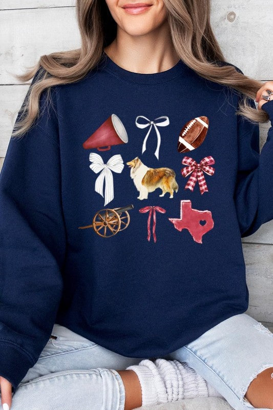 Texas Football Graphic Sweatshirt