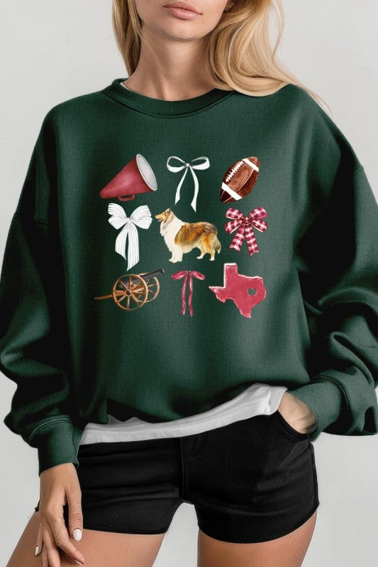 Texas Football Graphic Sweatshirt