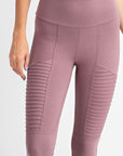 Plus Butter Soft Full Length Moto Leggings