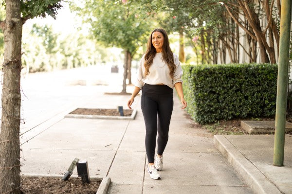 Julia Rose - The Amber Fold-Over Full Length Leggings