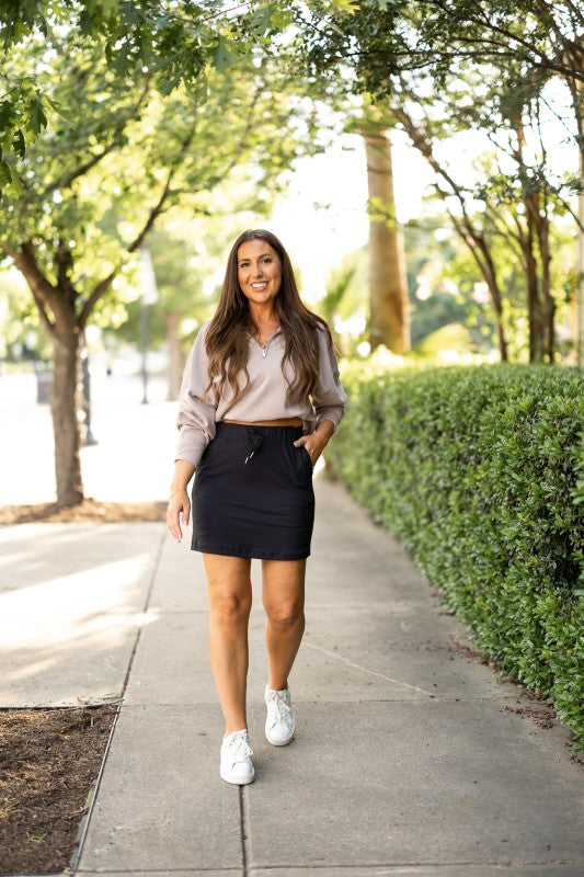 Julia Rose |The Kristina Jogger Skirt