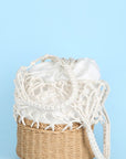 Knitted Basket Bag