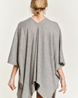 Jade By Jane V-Neck Poncho Top