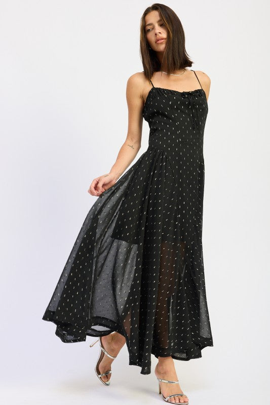 Emory Park Spaghetti Strap A-Line Maxi Dress
