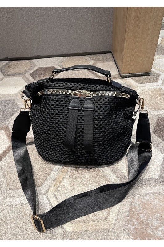 Demi Nylon Hobo Crossbody